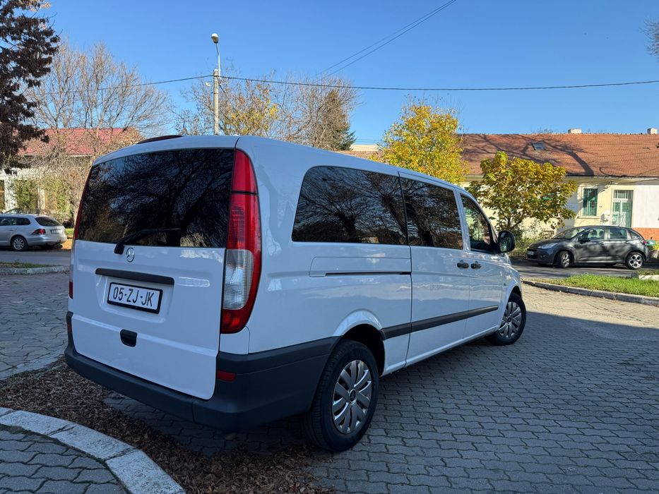 Mercedes Vito 8+1 persoane mod 2009 Clima lung recent adus !