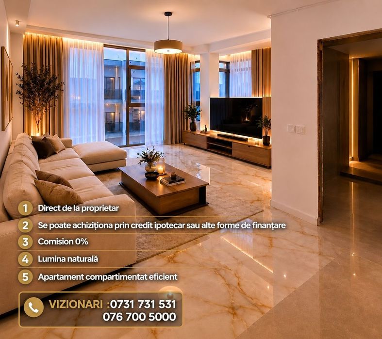 Apartament 2 Camere Super Ofertă-COMISION 0%- DIRECT PROPRIETAR -INTABULAT 80.000€