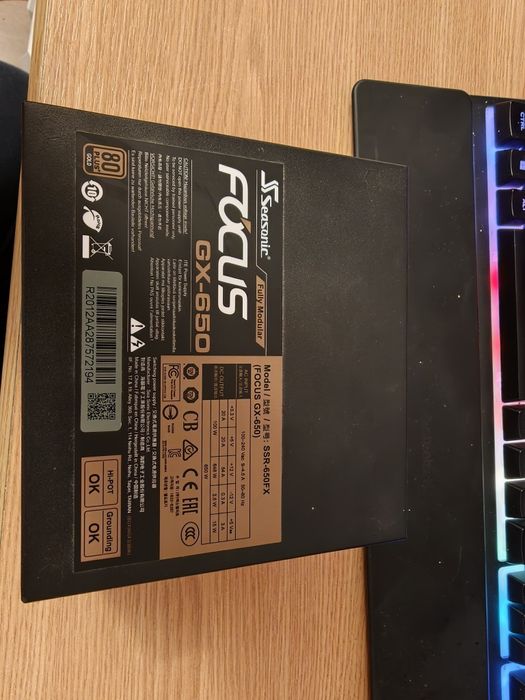Seasonic Focus GX650W, ca nou
