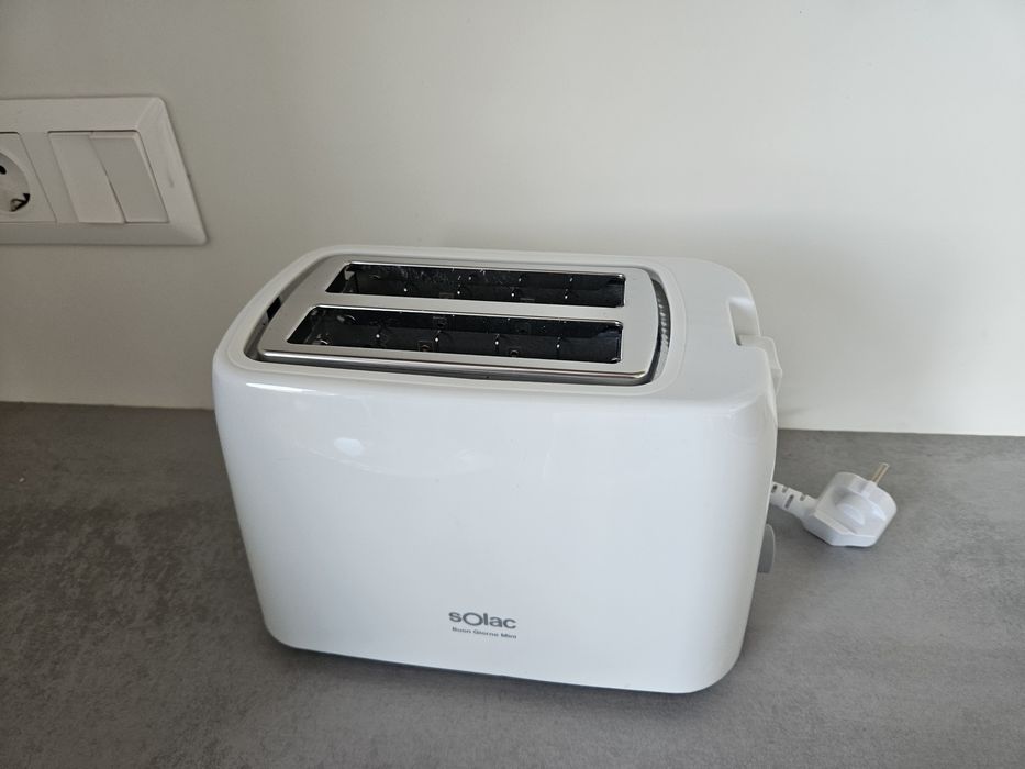 Тостер SOLAC BUON GIORNO MINI TC5420, 750 W, бял