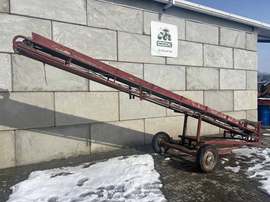 Banda transportoare hidraulica - 6 m / 30 cm Reglabila