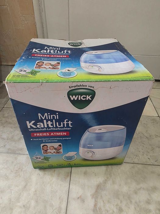 Ултразвуковият овлажнител WICK Mini Cool Air