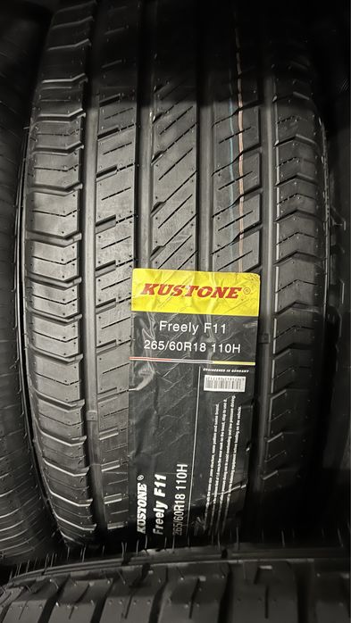 265/60 R18 Kustone Freely F11 — Новые летние мягкие шины из Китая