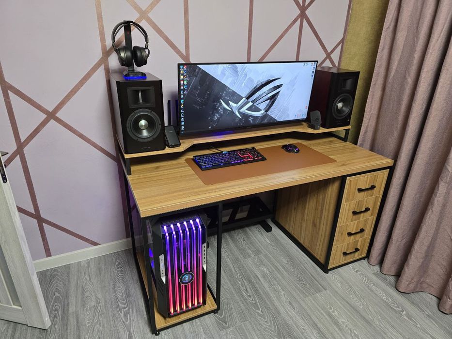 Лофт Мебель универсальный стол рабочий игровой компьютерный стол