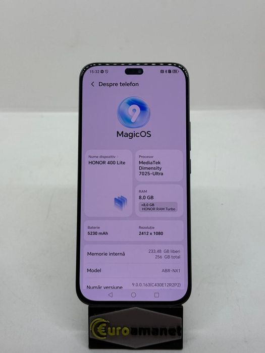 Telefon mobil HONOR 400 Lite, Dual SIM, 8GB RAM, 256GB -A-