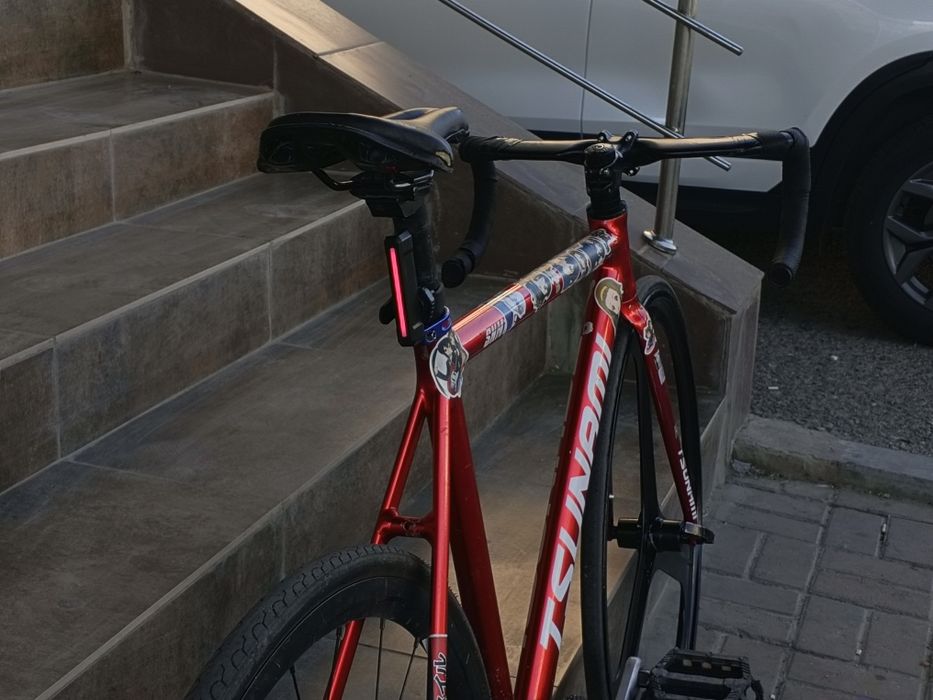 обмен или продам tsunami snm 100 red fixed gear