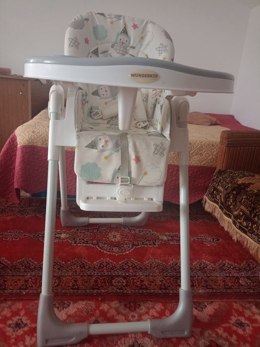 Scaun pentru mâncat bebe model bufnite