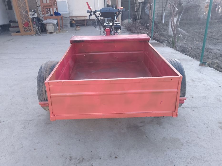 Мотоблок прицепи билан