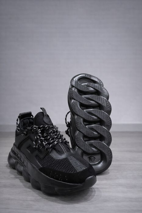 Versace Chain Reaction Black 40-43