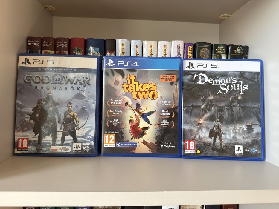 Игры на дисках для PS4 и 5