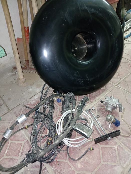 Пропан оборудование комплект 60литровые газ балон.