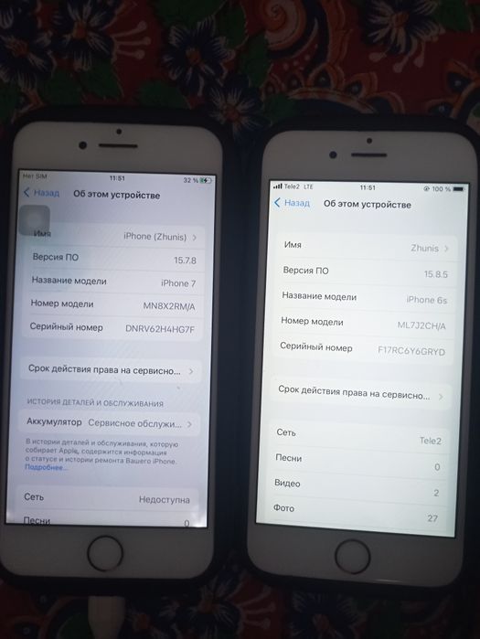 Айфон 7 и айфон 6с