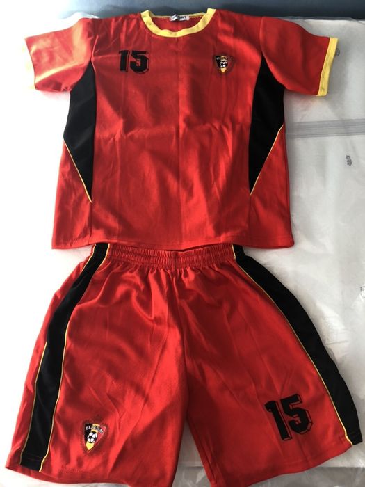 Echipament fotbal naționala Belgiei