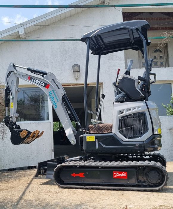 Excavator Lubeck W175pro, motor KUBOTA~ 1.7t NOU~Garantie 2 ani