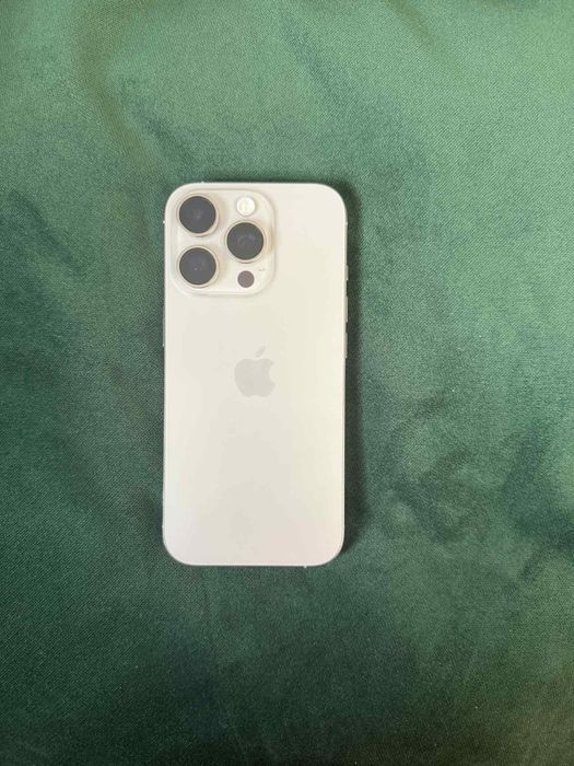 Iphone 16 pro natural titanium 100% battery