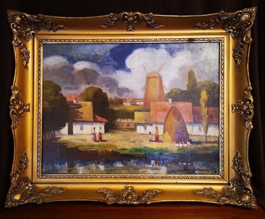 Vand tablouri autentice de pictorul Ivanyi Grunwald Bela