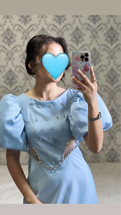 Нежное вечернее платье