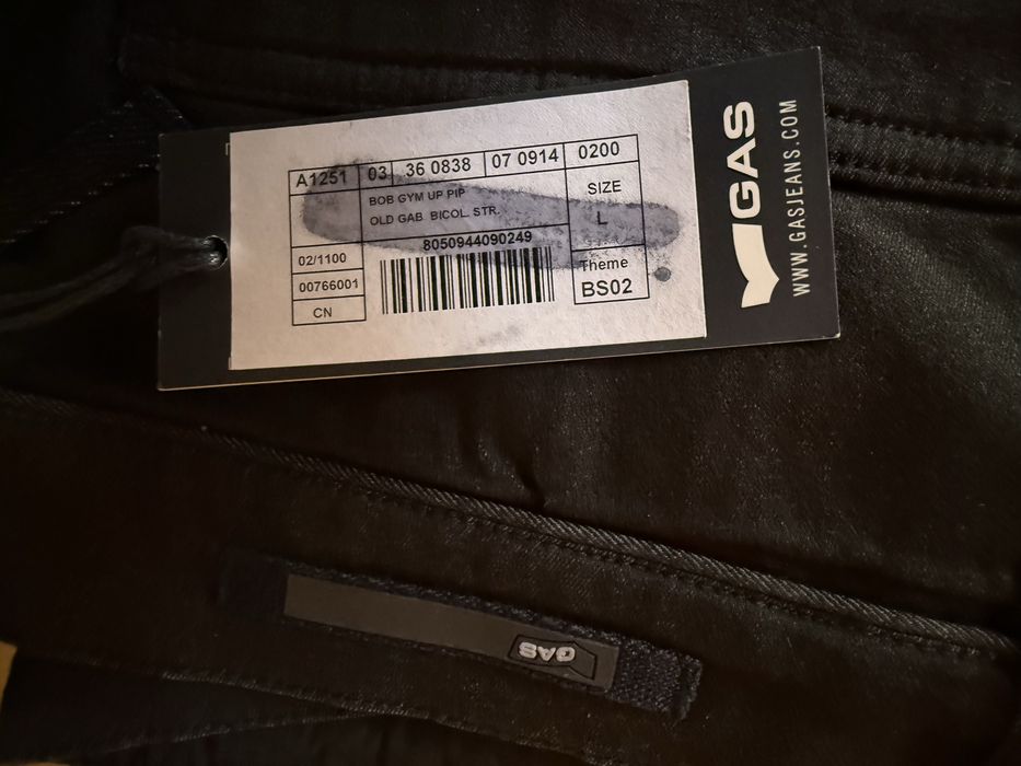 GAS Bob Gym Skinny Cargo Pants ОРИГИНАЛНИ мъжки карго панталони - L