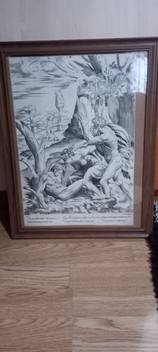 Vand Gravura Originala Ani 1525-1560