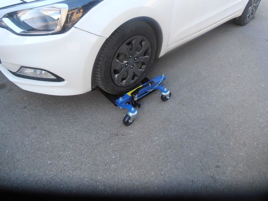 количка хидравлична за преместване на автомобили и джипове 4х4