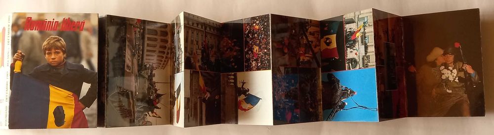 Romania Libera, album cu carti postale - imagini din decembrie 1989
