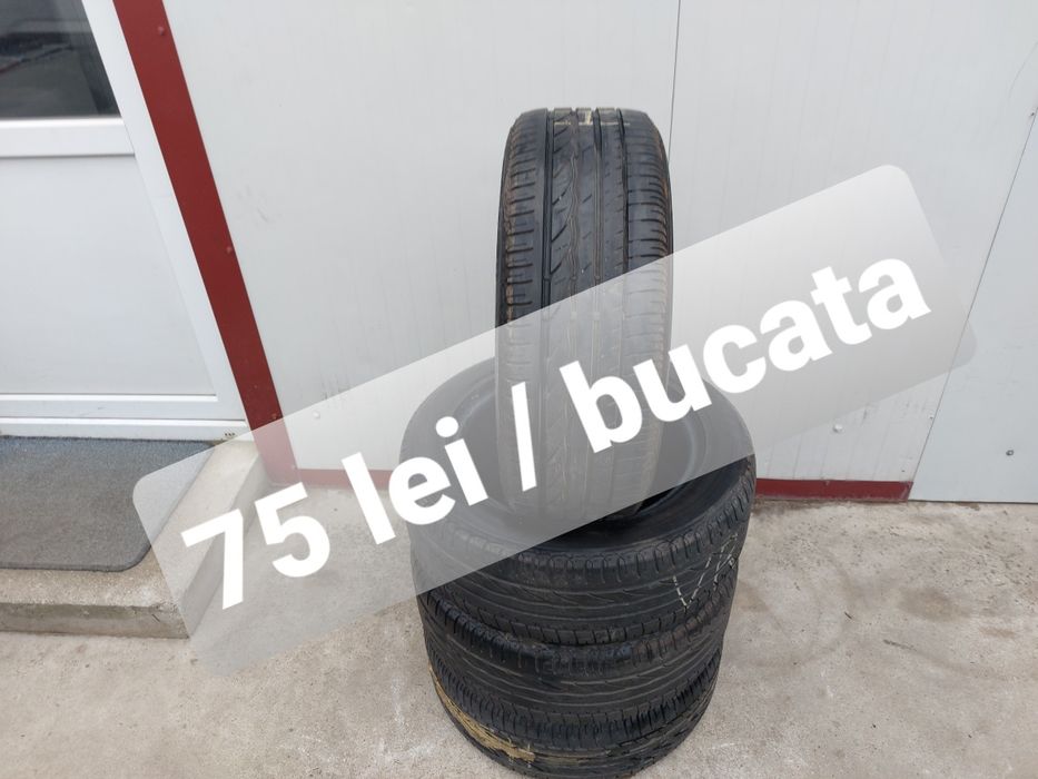 75 lei bucata! Set anvelope vara 205 55 16 Bridgestone