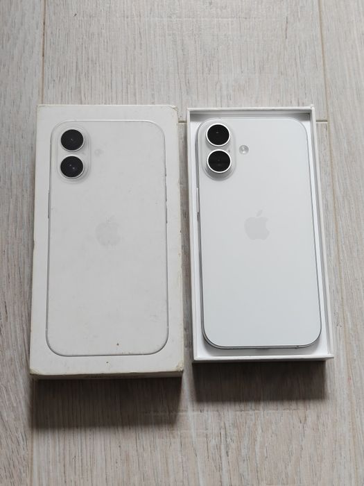 iPhone 16 128 gb ёмкость 100 белый цвет