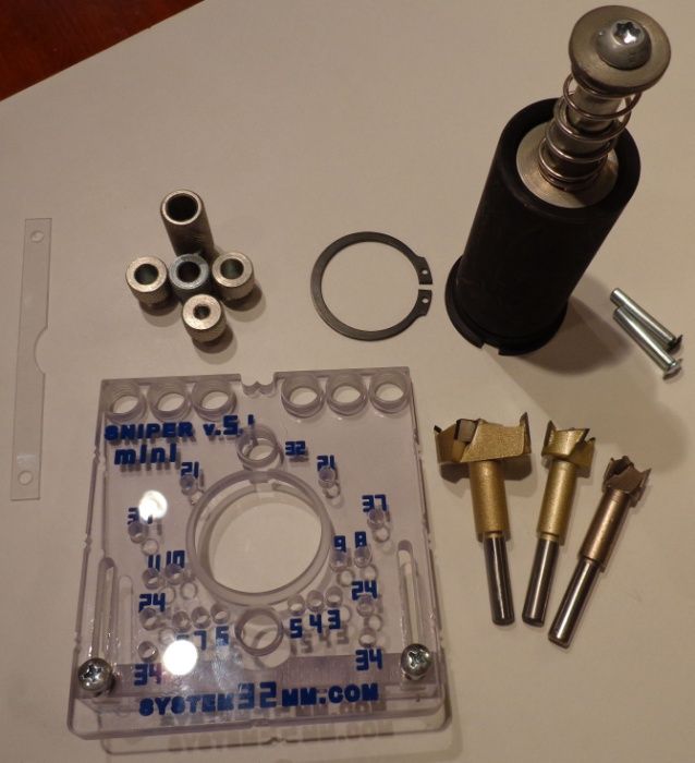 Sablon mobila PAL frezare FUDJ System32mm SNIPER MINI v.5.1