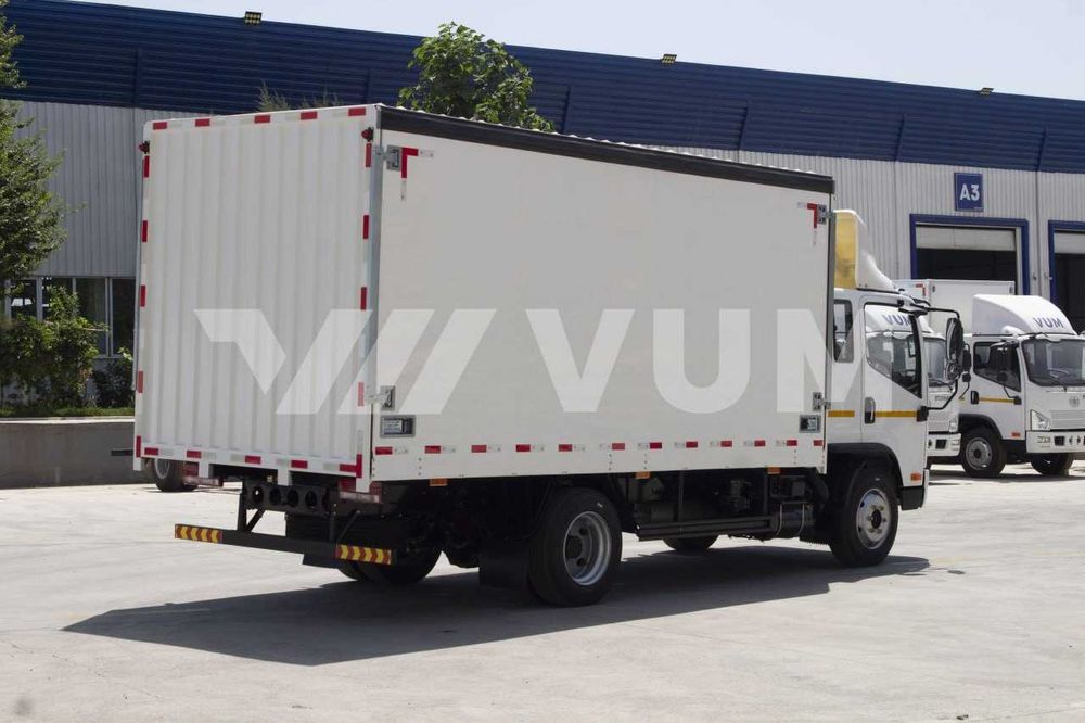 Автофургон шторно-тентовый FAW Tiger V, (24,6м³) дизель