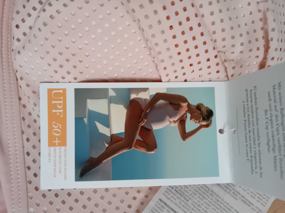 +50UV Cache Coeur Танкини и бански за бременни