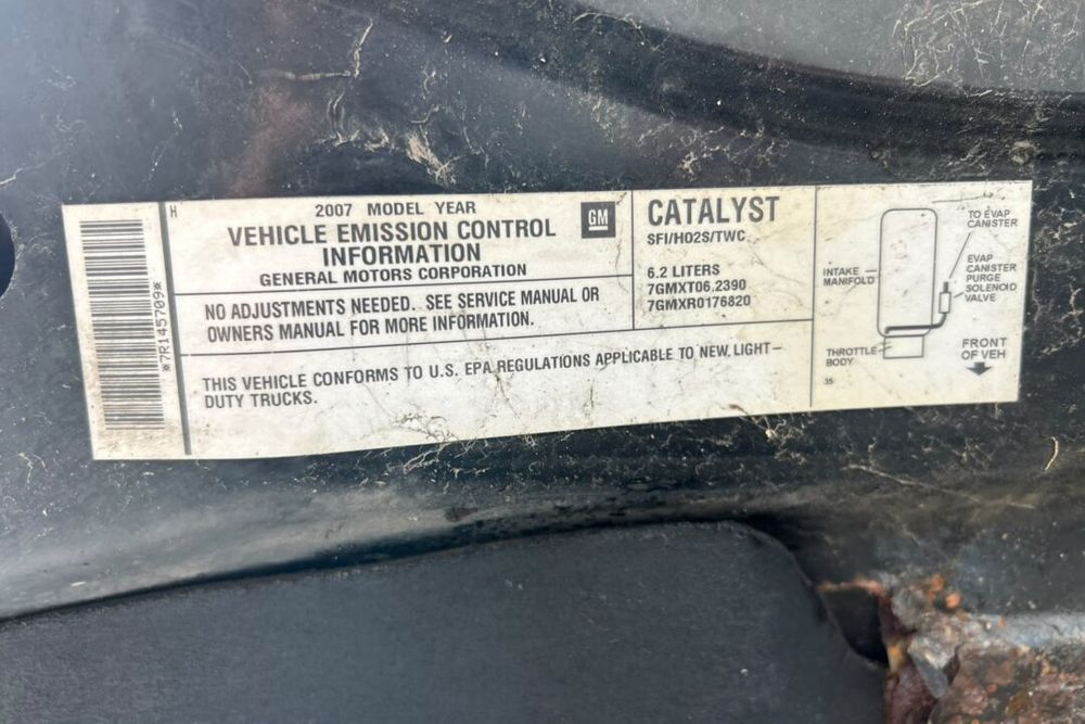 Motor VORTEC Cadillac Escalade 6.2 V8 Benzina - An 2007