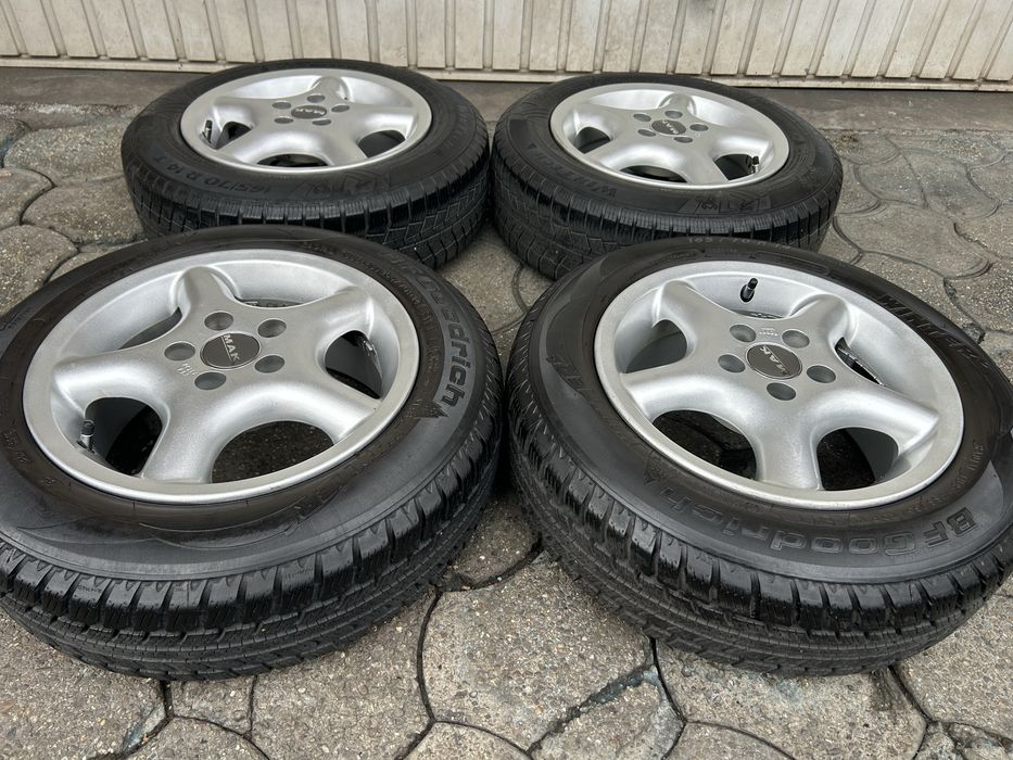 Jante aliaj 5x100mm, anvelope iarna 165/70 R14, Skoda Fabia, Rapid, VW Polo, Fox, Seat Ibiza