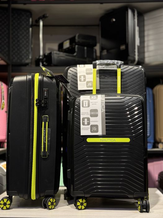 Чемодан из полипропилена Nautica фирменный
