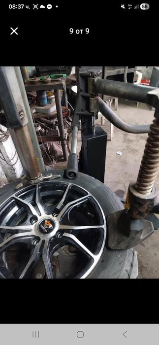 Продавам машина за гуми до 24 цола