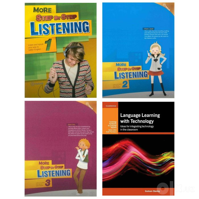 Доставка. More Step by Step listening 1,2,3.
