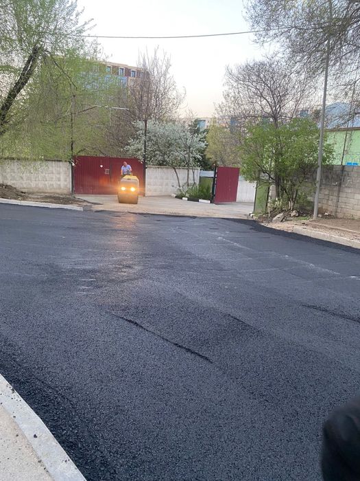 Асфальтирование / Укладка асфальта