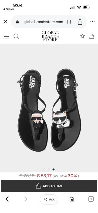 Сандали Karl Lagerfeld