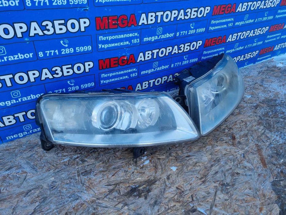 Фары на Ауди А6С6 / Audi A6C6