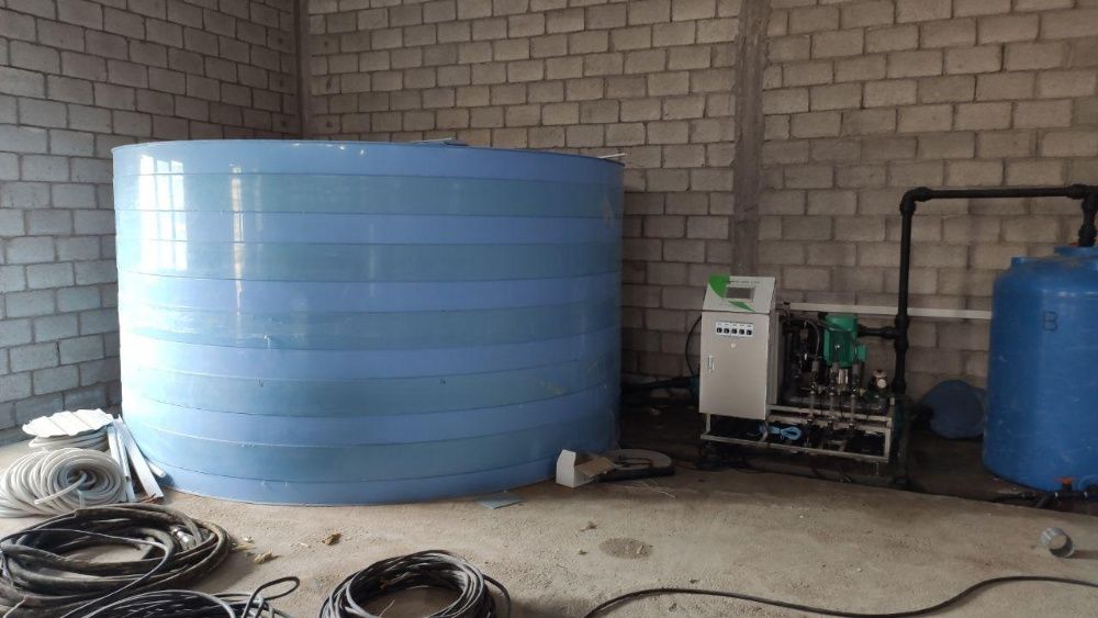 Эко-ёмкости из сварного полипропилена для пищевого производства, баки