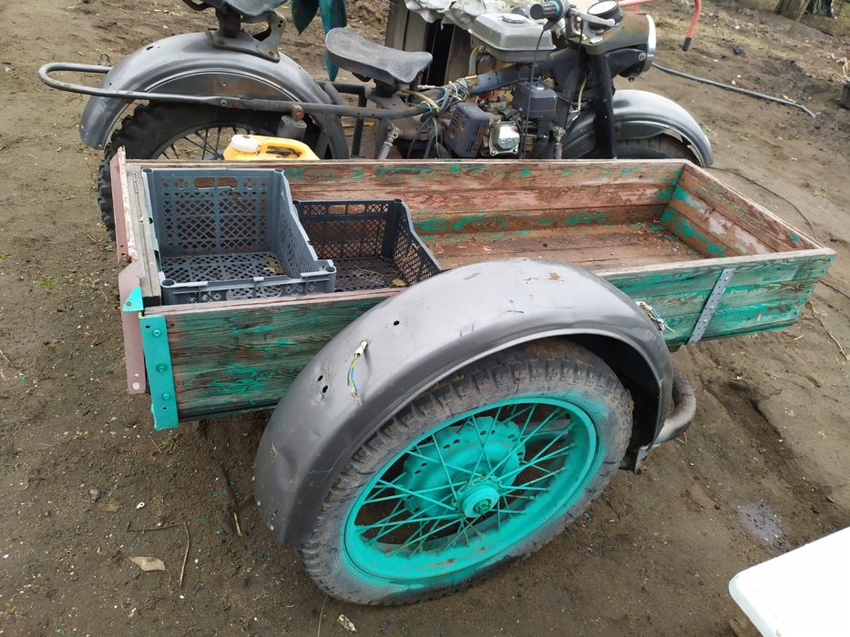 Мотоцикл Урал с двигателем Лифан.