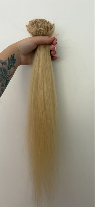 100% естествена коса 60см 150гр