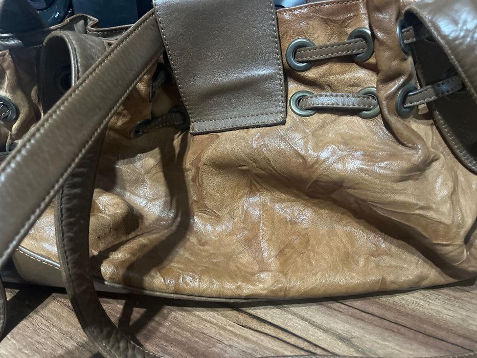 сумка кожаная б/у