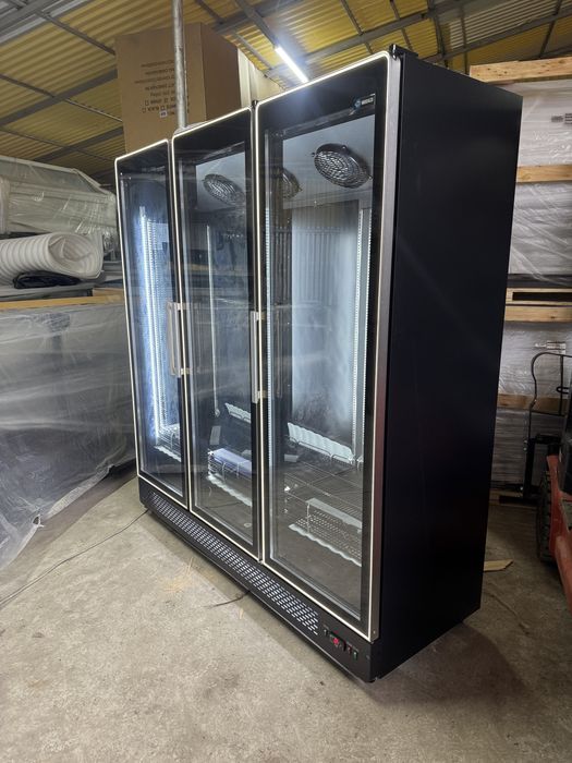 Vitrina frigorifica verticala 3 usi FULL  Black 1600L