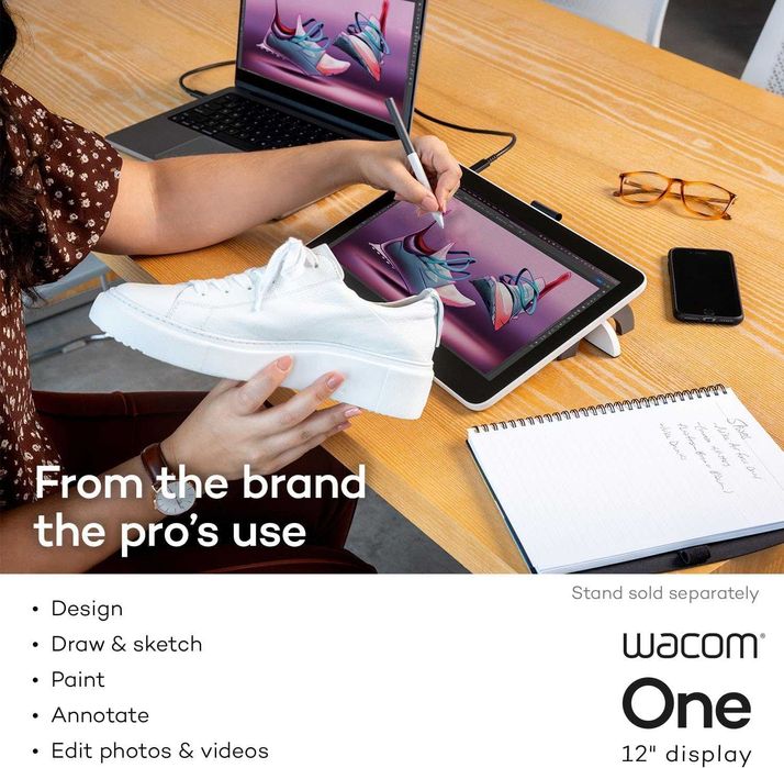 Новая цена! Графический планшет с экраном Wacom one display 12