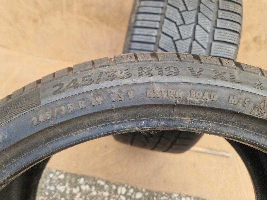 2 Continental R19 245/35
Зимни гуми 
DOT4820