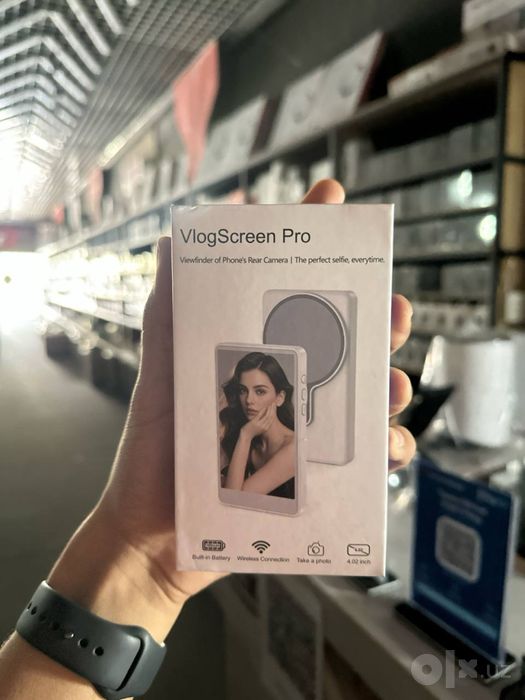 Магнитный экран для селфи и видео Selfie Monitor MagSafe vlog screen