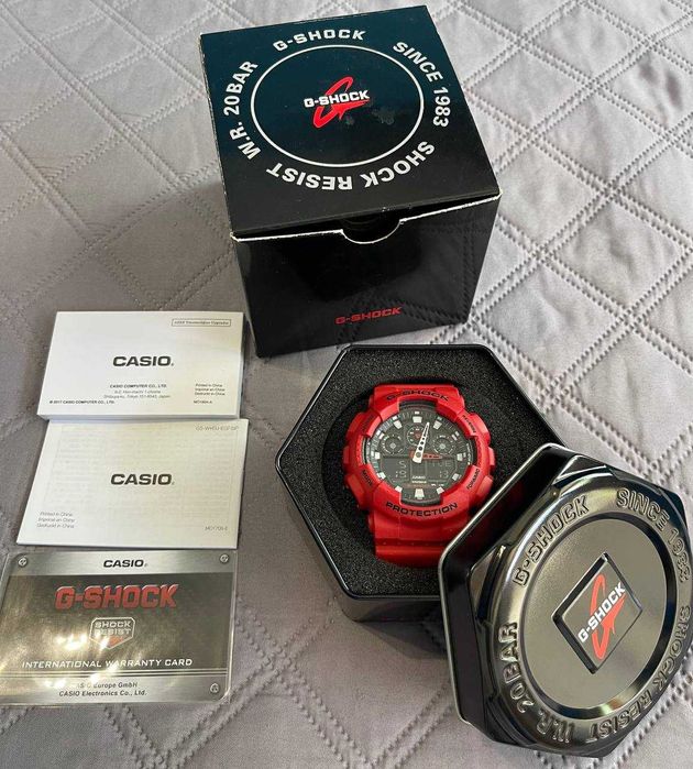 Часовник Casio G-SHOCK GA-100B-4A