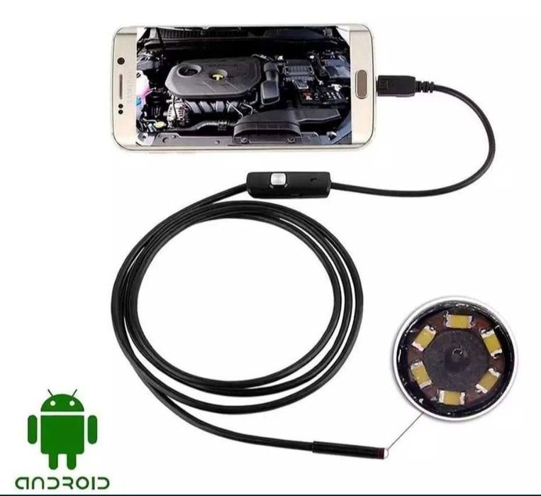 Camera Inspectie Camera Cu leduri ajustabile 2m lungime x 5.5mm