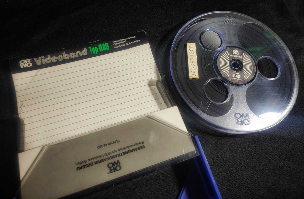 Видеоплёнка ORWO Videoband Typ 640. ГДР. Новая