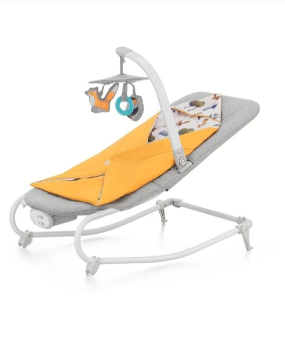 Leagan/balansoar tip sezlong, cu vibratii și melodii, Kinderkraft